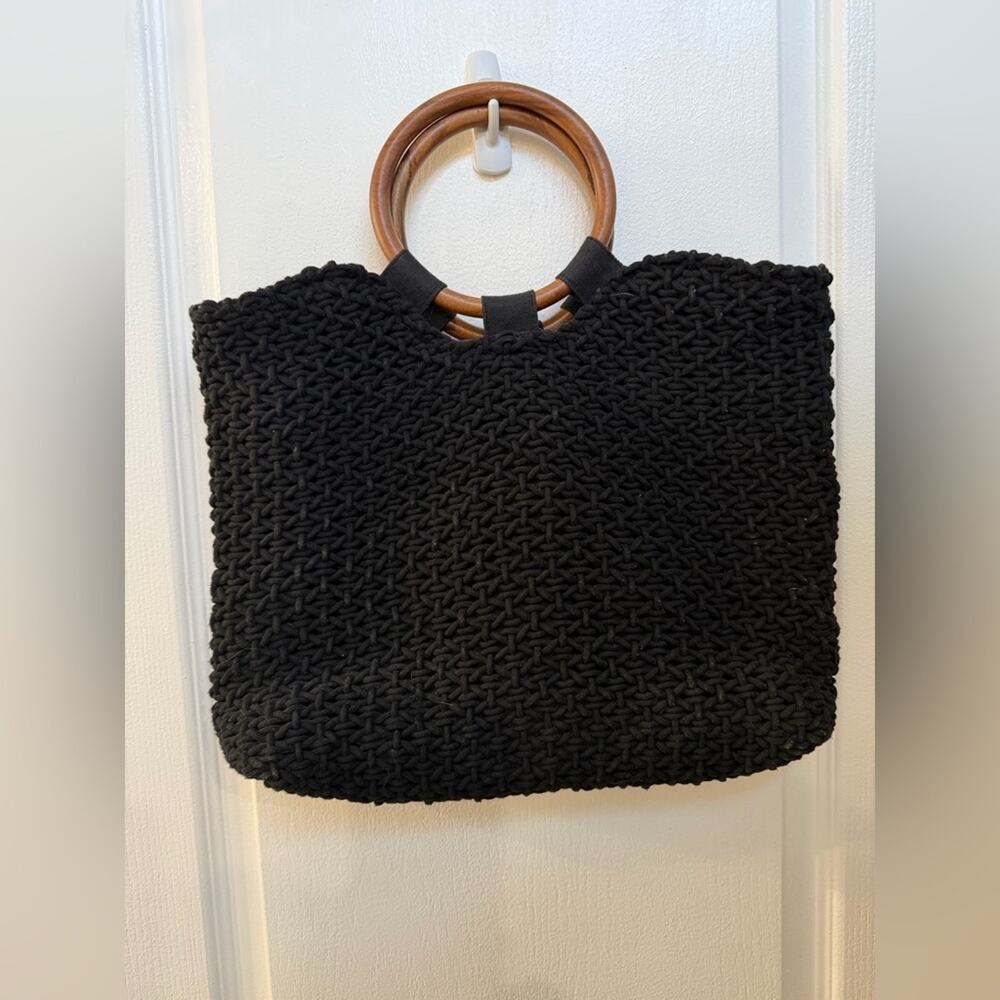 Circus by Sam Edelman crochet weaved bag